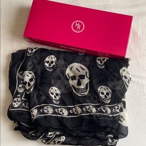 Alexander McQueen Classic Silk Skull Scarf